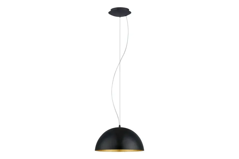 Takpendel Eglo Gaetano 1 Ø380 mm, Svart/Guld