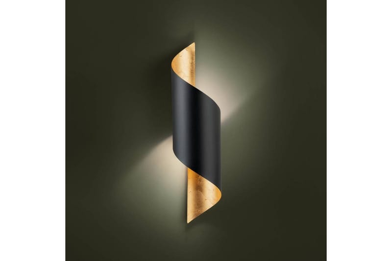 Vägglampa Eglo Jabaloyas Svart/Guld - Products - Belysning - Lampor & belysning inomhus - Vägglampa - Väggplafond