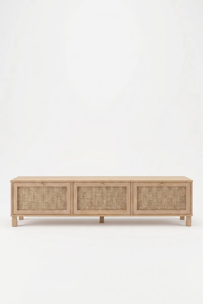 Dune TV-bänk 180x45,6x32 cm - Ek - Products - Möbler - TV- & Mediamöbler - TV bänk & mediabänk