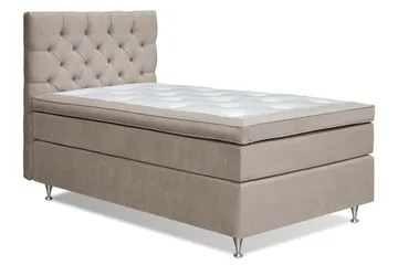 Joluma Sängpaket Fast 105x200 cm - (+Fler val) 105x200 cm Beige - Products - Möbler - Säng - Enkelsäng