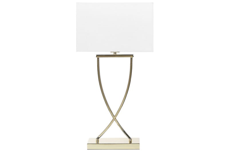 Sirene Bordslampa 62 cm E27, Mässing/Vit