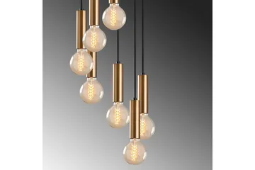 Ljuskrona Tembra Seven Vintage - Guld - Products - Belysning - Lampor & belysning inomhus - Taklampa & takbelysning - Pendellampa & hänglampa