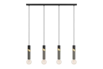 Takpendel Eglo Cedral Svart/Mässing med 4 Lampor - Products - Belysning - Lampor & belysning inomhus - Taklampa & takbelysning - Pendellampa & hänglampa