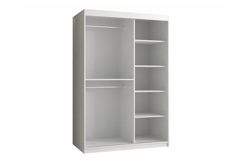 Dunvegan Garderob m. Spegel - Svart - Products - Förvaring - Garderober & garderobssystem