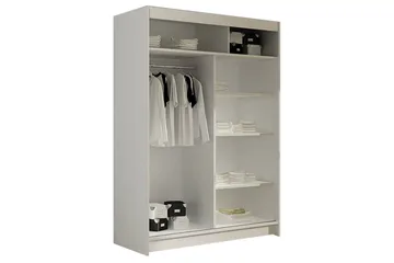 Estella Garderob Skjutdörrar Smal Spegel - Ek/Spegel - Products - Förvaring - Garderober & garderobssystem