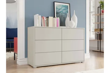 Agawal Byrå 120 cm - Beige - Products - Förvaring - Förvaringsmöbler - Byrå