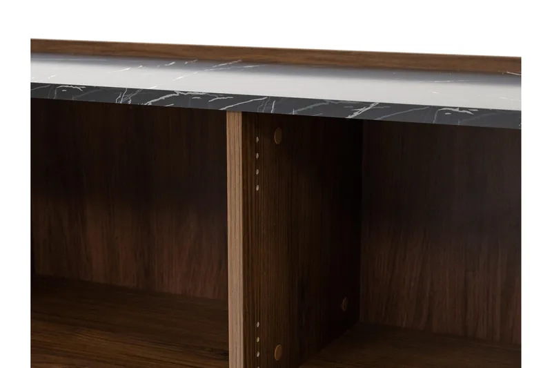 Akihito Möbelset För Vardagsrum - Brun - Products - Förvaring - Förvaringsmöbler - Möbelset för vardagsrum