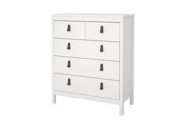 Vallvidera Byrå 82 cm, Vit