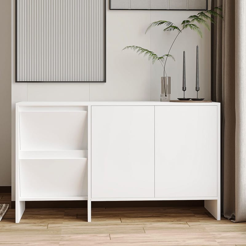 Crala Konsol 130x81,8x44 cm - Vit - Products - Förvaring - Förvaringsmöbler - Sideboard & skänk