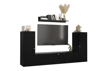 Dunvegan Möbelset För Vardagsrum Black - Products - Förvaring - Förvaringsmöbler - Möbelset för vardagsrum