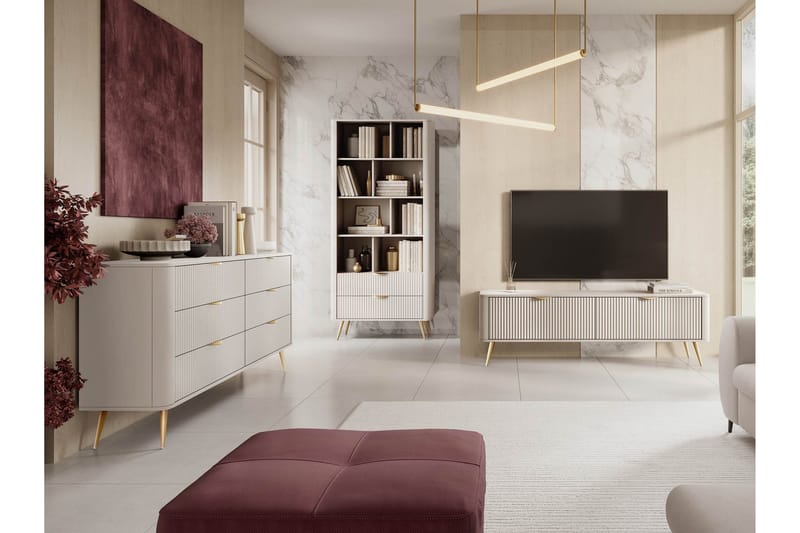 Forba Möbelset För Vardagsrum - Beige - Products - Förvaring - Förvaringsmöbler - Möbelset för vardagsrum