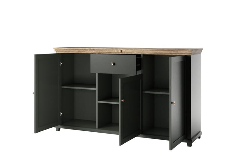 Ivreri Sideboard 42x160 cm - Khaki/Natur - Products - Förvaring - Förvaringsmöbler - Sideboard & skänk