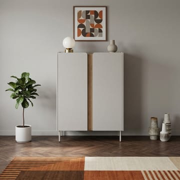 Lomar Sideboard 90x120,4x40,5 cm - Santstone, naturfärgad ek - Products - Förvaring - Förvaringsmöbler - Sideboard & skänk
