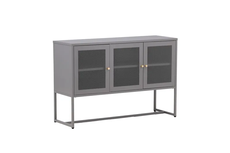 Malla Skåpsbyrå 120x40x80 cm - Ljusgrå - Products - Förvaring - Förvaringsmöbler - Sideboard & skänk