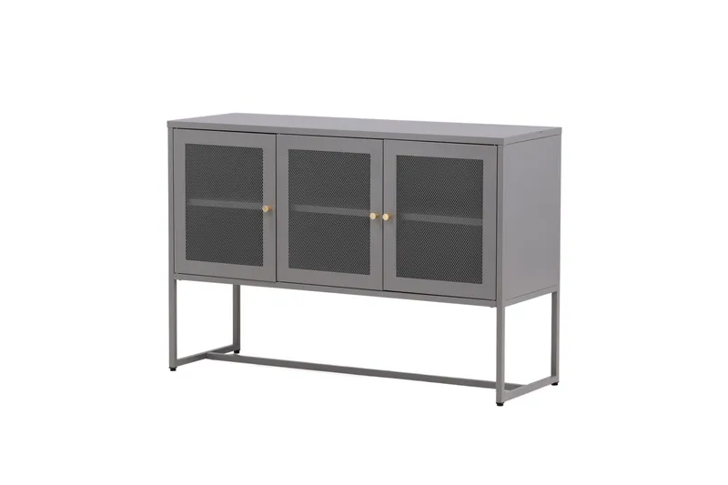 Malla Skåpsbyrå 120x40x80 cm - Ljusgrå - Products - Förvaring - Förvaringsmöbler - Sideboard & skänk