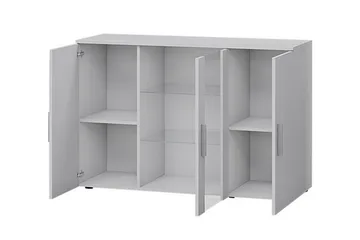 Soho Byrå 41x120 cm - Ek/Svart - Products - Förvaring - Förvaringsmöbler - Byrå