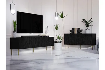 Strontian Möbelset För Vardagsrum Scandinavian Choice Black - Products - Förvaring - Förvaringsmöbler - Möbelset för vardagsrum