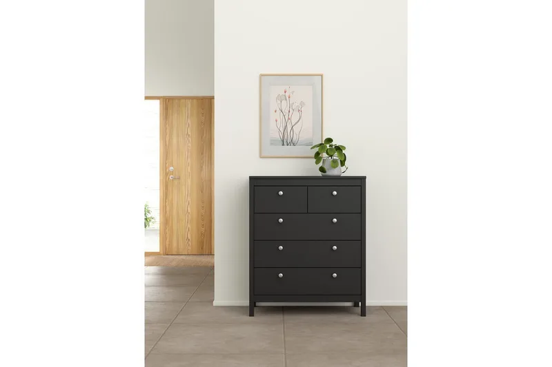 Vallvidera Byrå 82,3 cm - Svart - Products - Förvaring - Förvaringsmöbler - Byrå