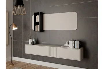 Zalricus Möbelset För Vardagsrum - Beige - Products - Förvaring - Förvaringsmöbler - Möbelset för vardagsrum