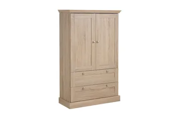 Dareia Garderob 85 cm - Brun - Products - Förvaring - Garderober & garderobssystem - Garderobsskåp