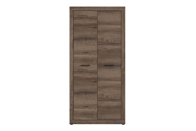 Elhovo Garderob 52x94 cm - Brun - Products - Förvaring - Garderober & garderobssystem - Garderobsskåp