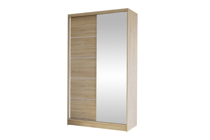 Glenmore Garderob m. Spegel Brown - Products - Förvaring - Garderober & garderobssystem