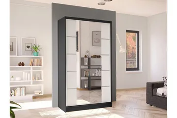 Glenmore Garderob m. Spegel White - Products - Förvaring - Garderober & garderobssystem