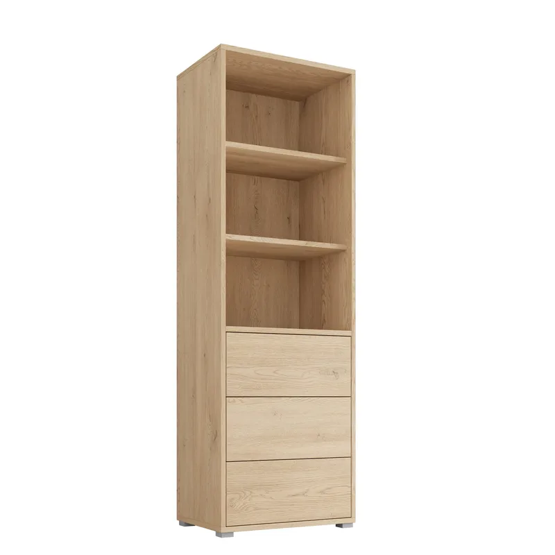 Agawal Bokhylla 60 cm, Brun