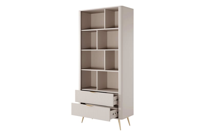 Forba Bokhylla 88 cm - Beige - Products - Förvaring - Hylla - Bokhylla