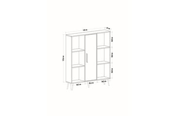 Matthie Bokhylla 120x25 cm - Antracit - Products - Förvaring - Hylla - Bokhylla