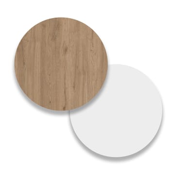 Nilena Bokhylla 83,9x175,6x29,5 cm - Ek och vitt - Products - Förvaring - Hylla - Bokhylla