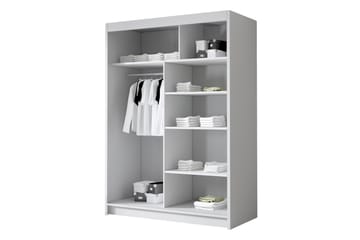 Lungos Garderob med Spegel 120x200 cm - Beige - Products - Förvaring - Garderober & garderobssystem