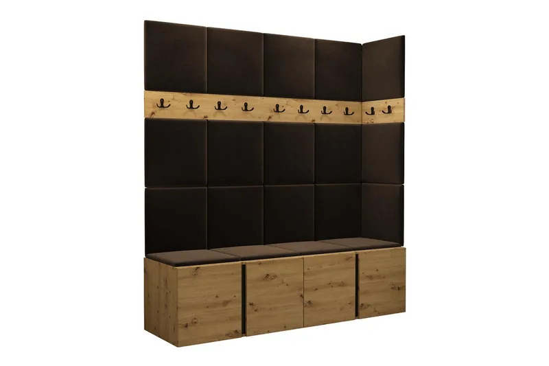 Dunvegan Highboard, Brun