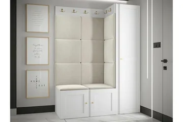 Dunvegan Highboard White - Products - Förvaring - Skåp - Förvaringsskåp