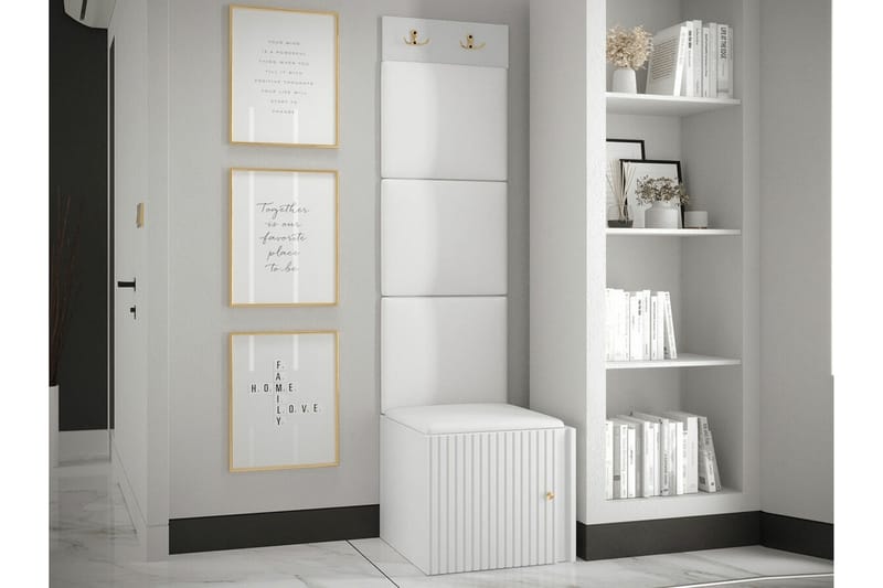 Dunvegan Highboard White - Products - Förvaring - Skåp - Förvaringsskåp