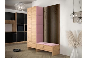 Dunvegan Highboard Pink - Products - Förvaring - Skåp - Förvaringsskåp