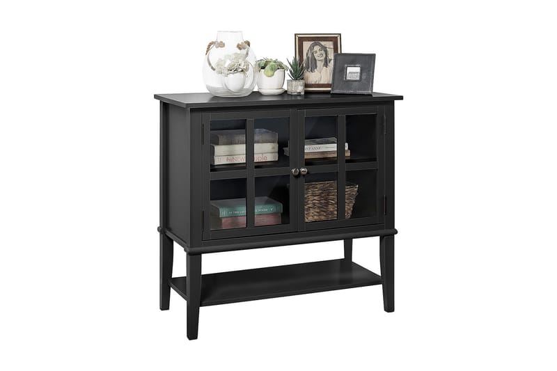 Franklin Förvaringsskåp 80x40 cm Svart - Dorel Home - Products - Förvaring - Skåp - Förvaringsskåp