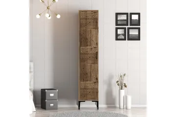 Kumsal Garderob 40 cm - Valnöt - Products - Förvaring - Skåp - Förvaringsskåp