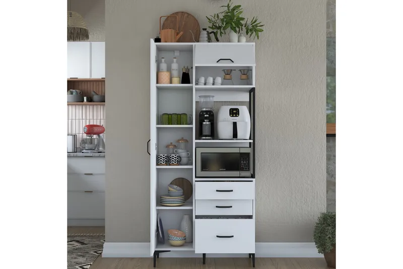 Manorma Highboard - Vit - Products - Förvaring - Skåp - F örvaringsskåp