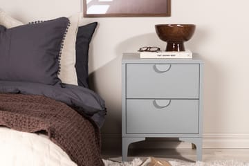 Piring Skåpsbyrå med två lådor 45x40x52 cm - Ljusgrå - Products - Förvaring - Skåp - Förvaringsskåp