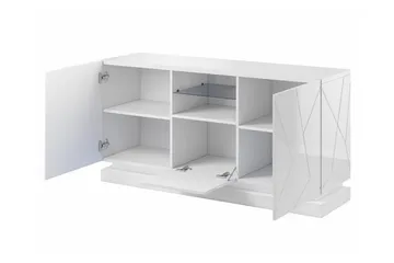 Strontian Highboard Scandinavian Choice Black - Products - Förvaring - Skåp - Förvaringsskåp