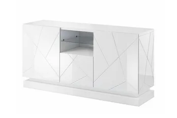 Strontian Highboard Scandinavian Choice White - Products - Förvaring - Skåp - Förvaringsskåp