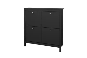 Vallvidera Skoskåp 102,6 cm - Svart - Products - Förvaring - Skåp - Förvaringsskåp