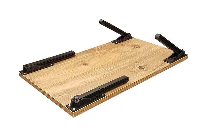 Nekeisha Laptopställ 25 cm - Trä/natur/Svart - Products - Förvaring - Småförvaring - Förvaringsställ - Laptopställ