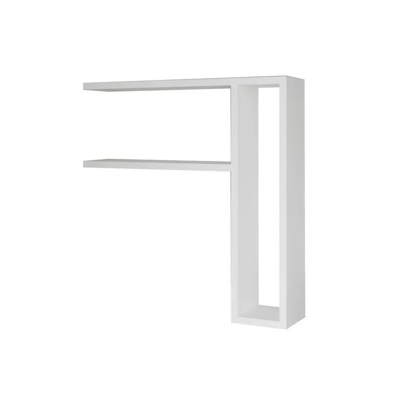 Hollowmere Vägghylla 60x61,8x15 cm, Vit