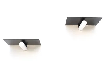 Noke Vägghylla 21 cm - Svart/Vit - Products - Förvaring - Småförvaring - Väggförvaring