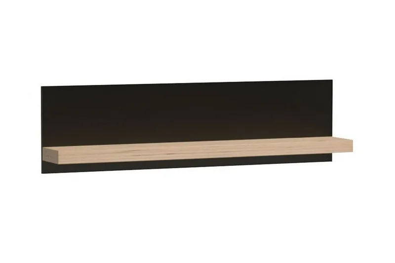 Rosehall Vägghylla 120x18 cm Black