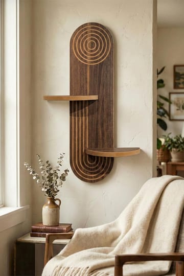 Virlin Vägghylla 26x35x13 cm - Wenge - Products - Förvaring - Småförvaring - Väggförvaring