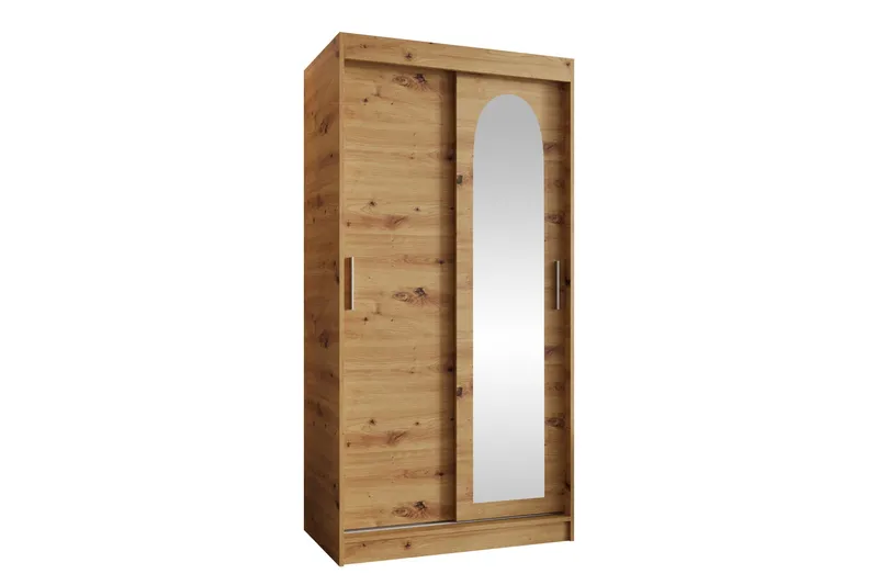 Tallmo Garderob m. Spegel 100x200 cm - Products - Förvaring - Garderober & garderobssystem