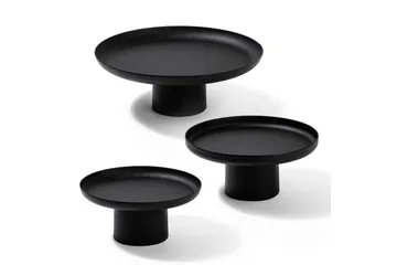 Dekorativt Metalltillbehör Mirven Svart - Svart - Products - Inredning - Ljus & dofter - Ljusstakar & ljuslyktor